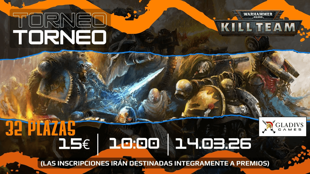 Torneo Gladius Games Kill Team