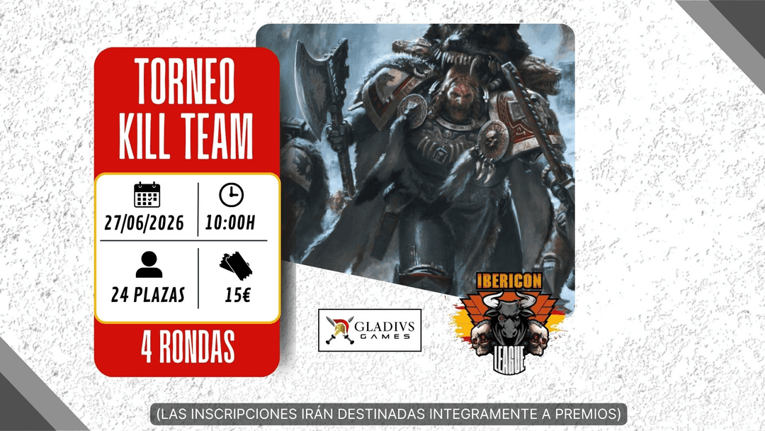 TORNEO KILL TEAM - 27/06/2026